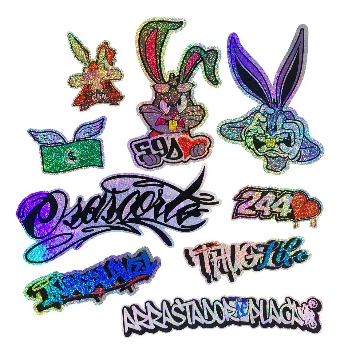 244 Glitter Holográfico