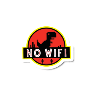 No Wifi Jurassic Park