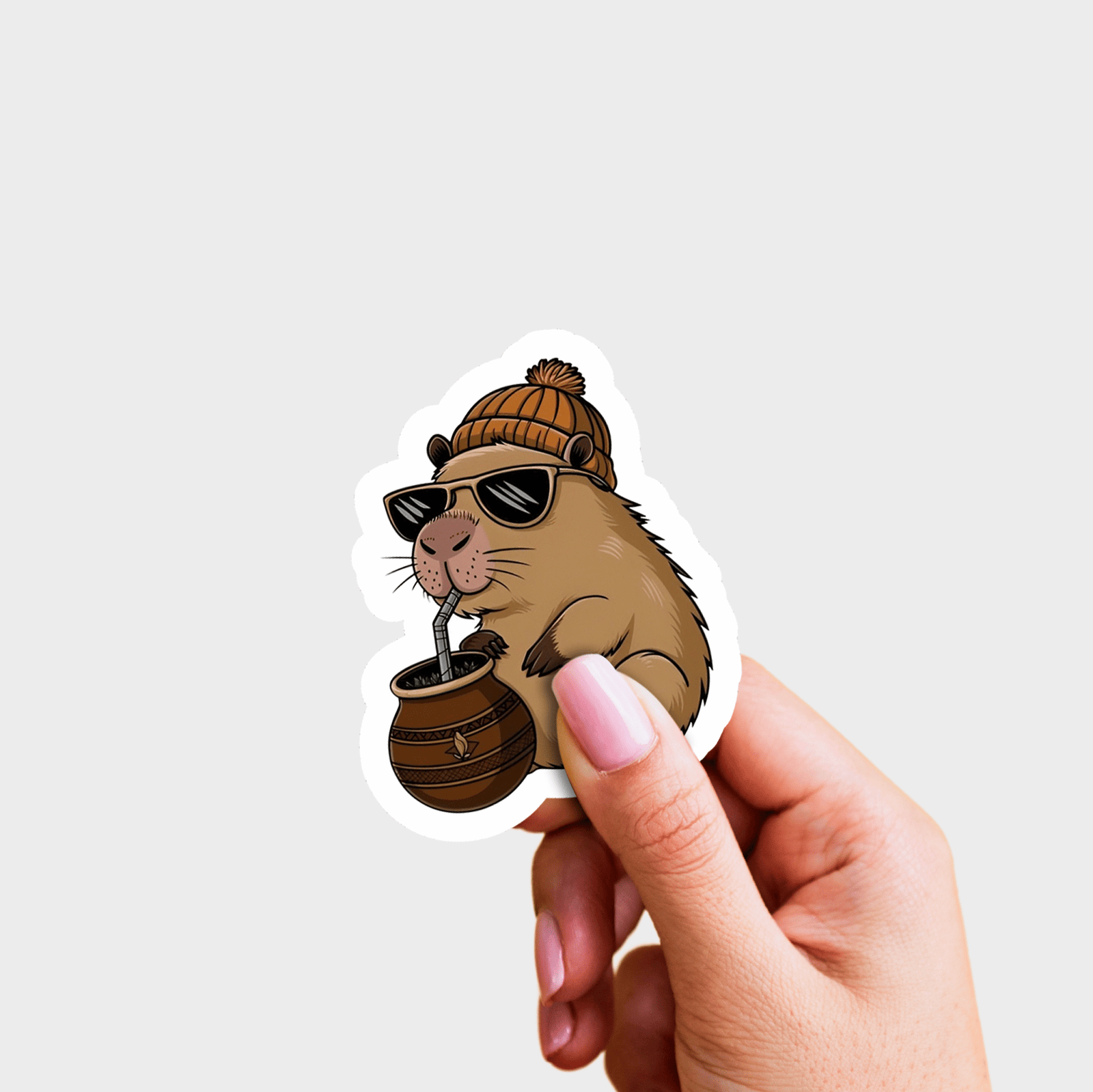 Capivara Bebendo - Imagem 2